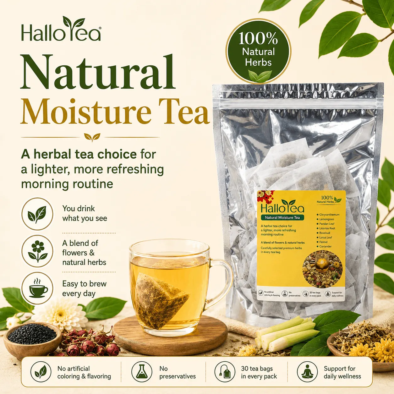 V1 - Hallo Natural Moisture Balance